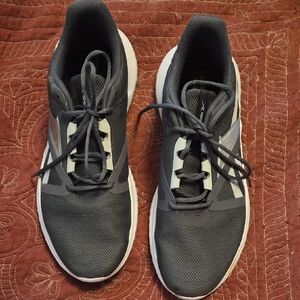 Reebok Charcoal and White Athletic Sneakers Womens Size 11m